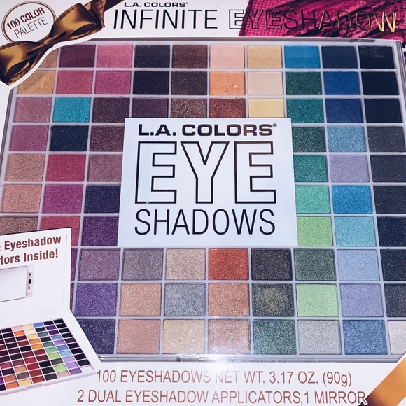 L.A. Colors Other - NWT 100 COLOR EYE SHADOW PALLET